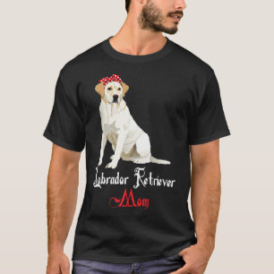 Dog Mama Puppy Mom Labrador Retriever Premium T-Shirt