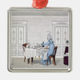 Dog Mania, plate 106 from 'Le Bon Genre, 1818 (col Metal Ornament