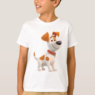Dog Mascot – Cute Cartoon Puppy Kids T-Shirt