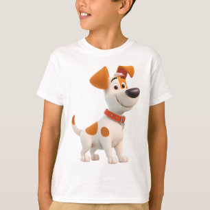 Dog Mascot – Cute Cartoon Puppy Kids T-Shirt