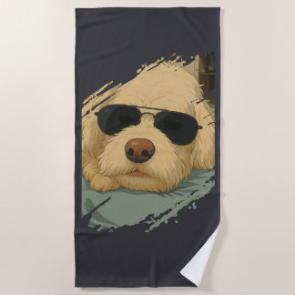 Dog Max Beach Towel