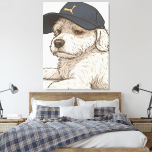 Dog Max Canvas Print