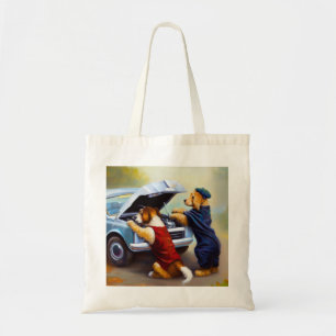 Dog Mechanics Tote Bag