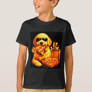 Dog meme goldendoodle meme with sunglasses eat T-Shirt
