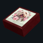 Dog Memorial Keepsake Box<br><div class="desc">Store your treasures or give a treasure gift box to someone as a beautiful gift. 
 Choices of wood frames are now available.
Many designs for different occasions are available in my store.</div>