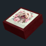 Dog Memorial Keepsake Box<br><div class="desc">Store your treasures or give a treasure gift box to someone as a beautiful gift.
Choices of wood frames are now available.
Many designs for different occasions are available in my store.</div>