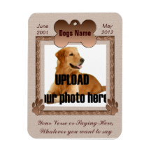 Dog Memorial - Pet Memorial Brown Tones