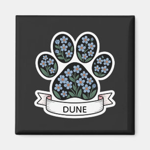 Dog Memorial Sympathy Keepsake Pet Loss Magnet