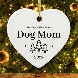 Dog Mom 2026 Christmas Ornament