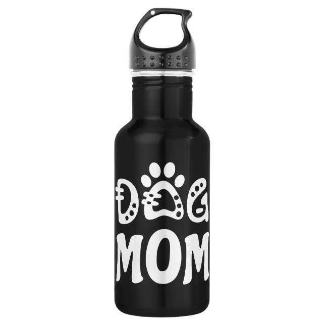 Dog Mom 532 Ml Water Bottle (Front)