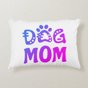 Dog Mom Accent Pillow