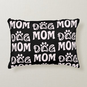 Dog Mom Accent Pillow