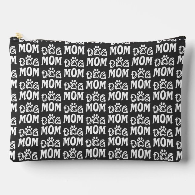 Dog Mom Accessory Pouch (Front)