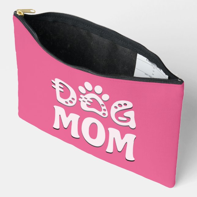 Dog Mom Accessory Pouch (Open)