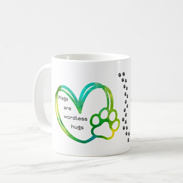Dog Mom Again Mug (Front Left)