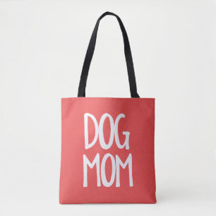 Dog Mom All-Over-Print Medium Tote Bag