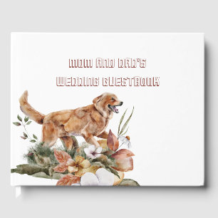 Dog Mom and Dad Wedding Guest Book