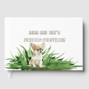 Dog Mom and Dad's Wedding Guest Book