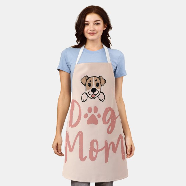 Dog Mom Appron  Apron (Worn)