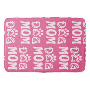 Dog Mom Bath Mat