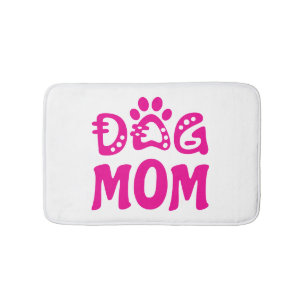 Dog Mom Bath Mat