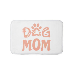 Dog Mom Bath Mat