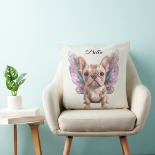 Dog Mom Besties French Bulldog Decorative & Throw Pillow
