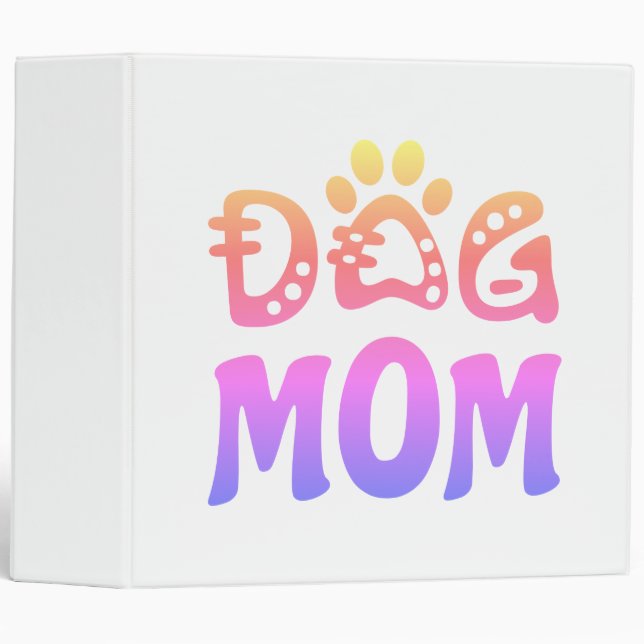 Dog Mom Binder (Front/Spine)