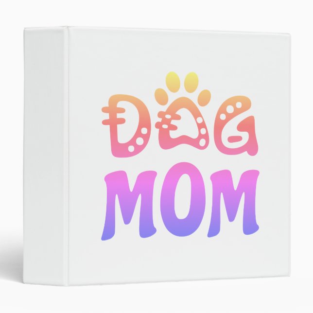 Dog Mom Binder (Front/Spine)