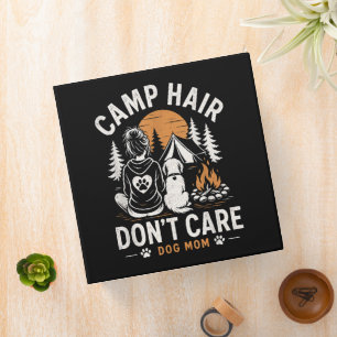 Dog Mom Camping Outdoor Campfire Binder