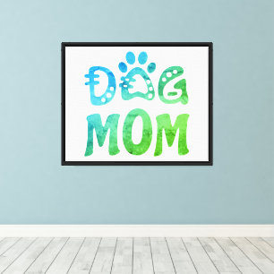 Dog Mom Canvas Print