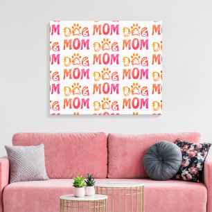 Dog Mom Canvas Print