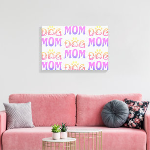 Dog Mom Canvas Print