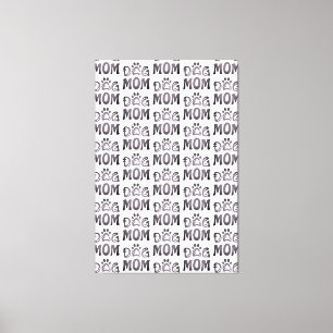 Dog Mom Canvas Print