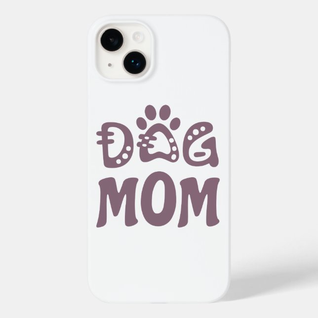Dog Mom Case-Mate iPhone Case (Back)