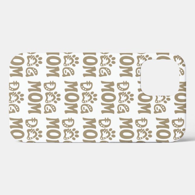 Dog Mom Case-Mate iPhone Case (Back (Horizontal))