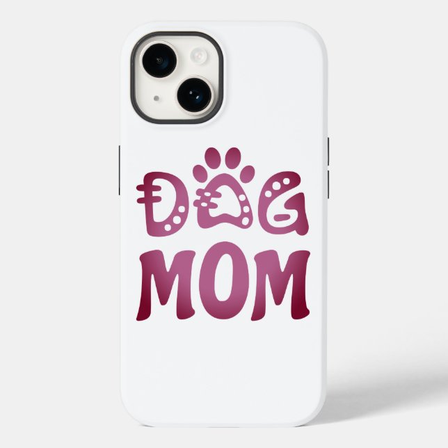 Dog Mom Case-Mate iPhone Case (Back)