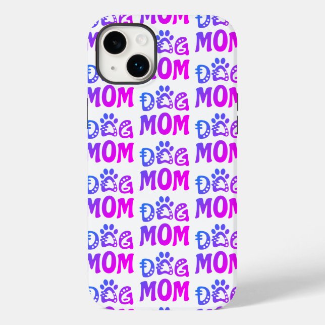 Dog Mom Case-Mate iPhone Case (Back)