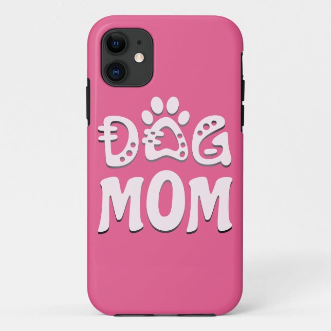 Dog Mom Case-Mate iPhone Case (Back)