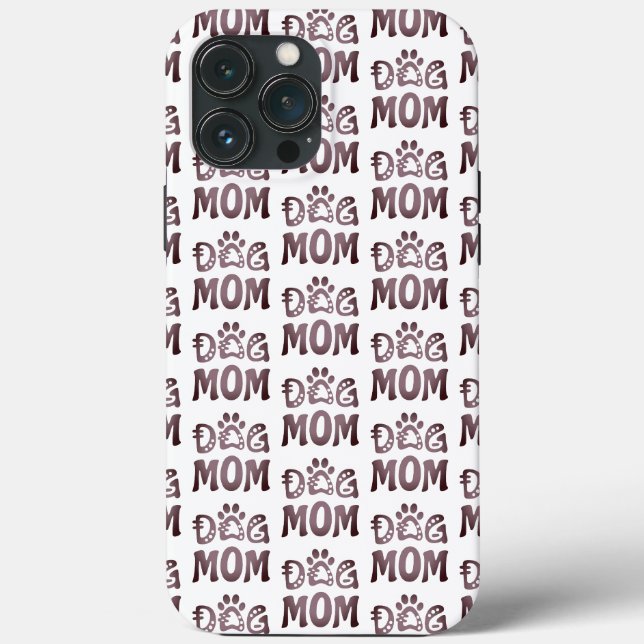 Dog Mom Case-Mate iPhone Case (Back)