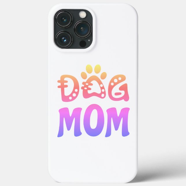 Dog Mom Case-Mate iPhone Case (Back)