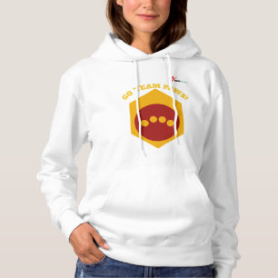 "Dog Mom Cheer Squad" Christmas Hoodie   Go Team P