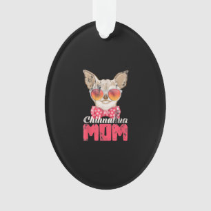 Dog Mom Chihuahua Ornament