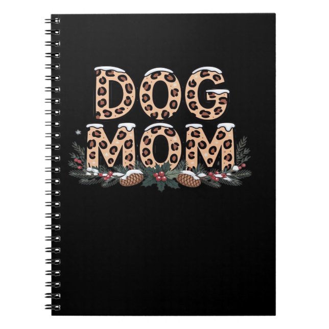 dog mom Classic T-Shirt Notebook (Front)