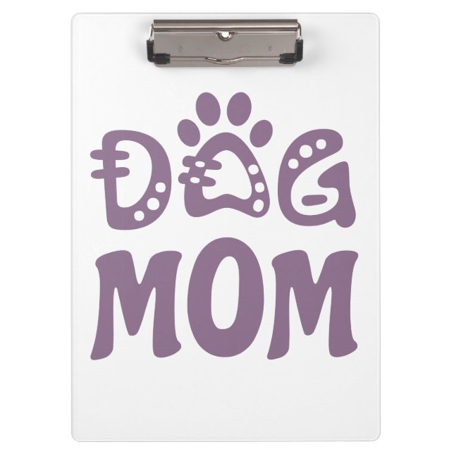 Dog Mom Clipboard (Front)