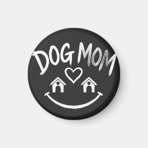 Dog Mom Club – Cute Pet Lover Design Magnet