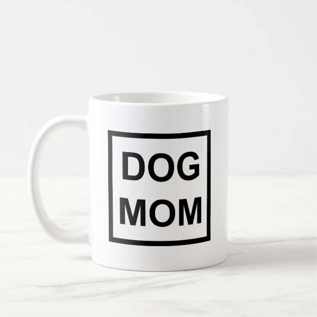 Dog Mom Coffee Mug (Left)