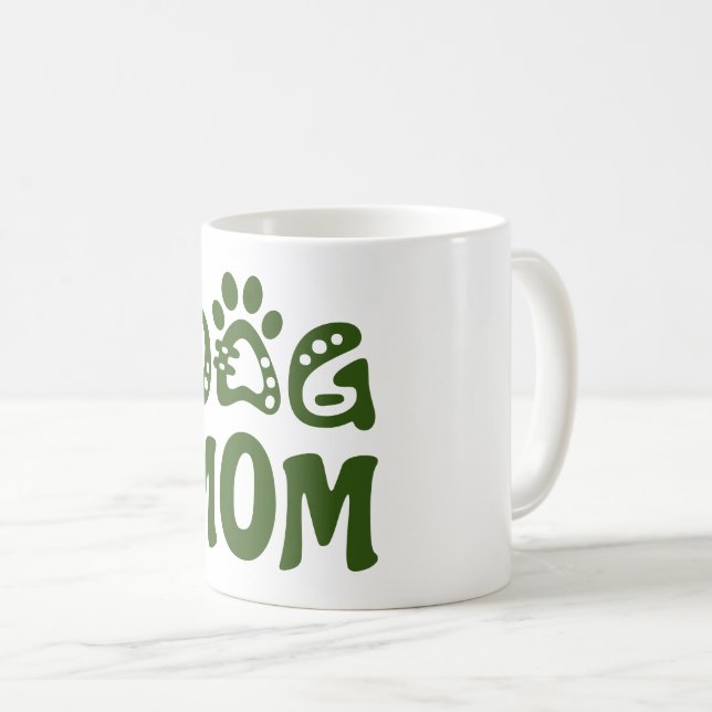 Dog Mom Coffee Mug (Front Right)