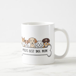 Dog Mom Coffee Mug, DogMom coffeecup, gifts, Coffee Mug