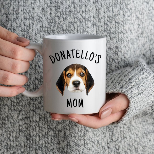 Dog Mom Custom Dog Face Dog Lovers Owners Pet Mug (Creator Uploaded)